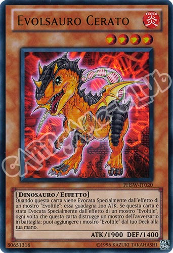 PHSW-IT020 Evosauro Cerato ultra rara Unlimited (IT) -NEAR MINT-