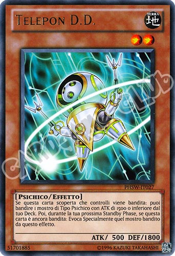 PHSW-IT027 Telepon D.D. rara Unlimited (IT) -NEAR MINT-