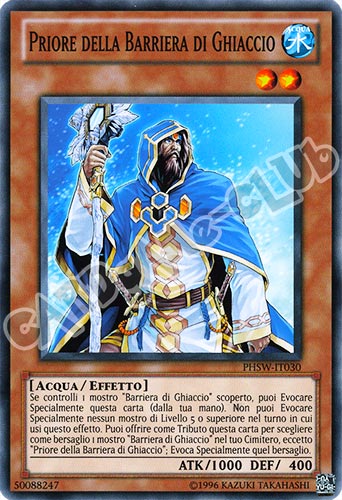 PHSW-IT030 Priore della Barriera di Ghiaccio comune Unlimited (IT) -NEAR MINT-