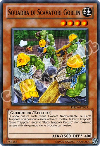 PHSW-IT035 Squadra di Scavatori Goblin comune Unlimited (IT) -NEAR MINT-