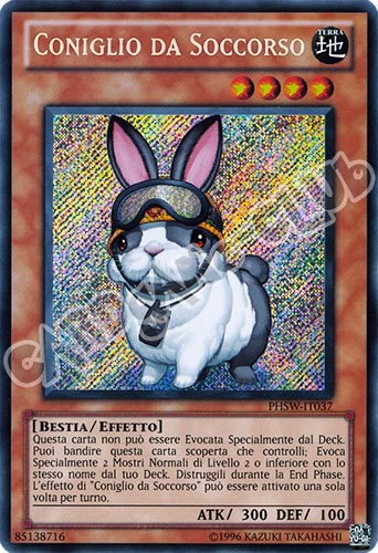PHSW-IT037 Coniglio da Soccorso rara segreta Unlimited (IT) -NEAR MINT-