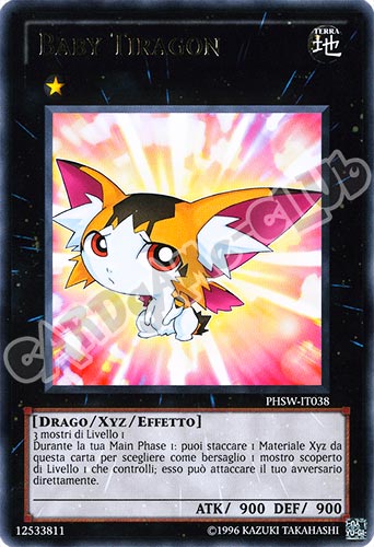 PHSW-IT038 Baby Tiragon rara Unlimited (IT) -NEAR MINT-