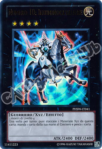 PHSW-IT041 Numero 10: Illuminocavaliere ultra rara Unlimited (IT) -NEAR MINT-