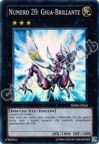 PHSW-IT042 Numero 20: Giga-Brillante super rara Unlimited (IT) -NEAR MINT-