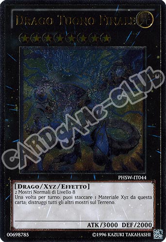 PHSW-IT044 Drago Tuono Finale rara ultimate Unlimited (IT) -NEAR MINT-
