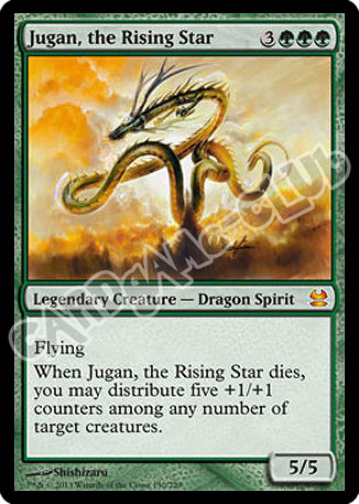 150 / 229 Jugan, the Rising Star rara mitica (EN) -NEAR MINT-