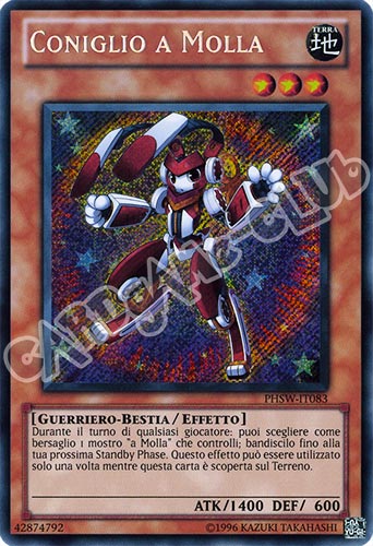 PHSW-IT083 Coniglio a Molla rara segreta Unlimited (IT) -NEAR MINT-