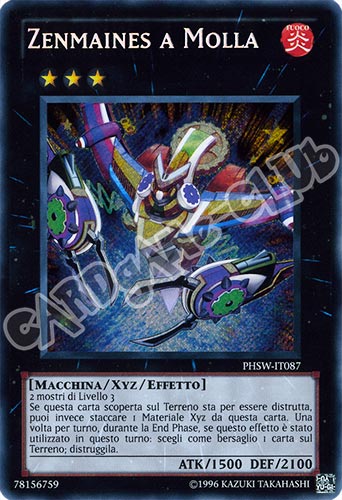 PHSW-IT087 Zenmaines a Molla rara segreta Unlimited (IT) -NEAR MINT-