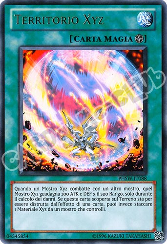 PHSW-IT088 Territorio Xyz rara Unlimited (IT) -NEAR MINT-