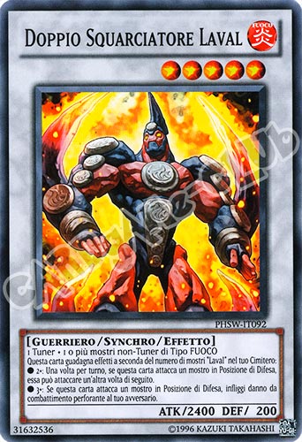 PHSW-IT092 Doppio Squarciatore Laval comune Unlimited (IT) -NEAR MINT-