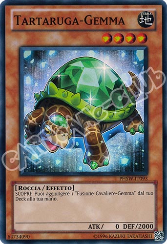 PHSW-IT093 Tartaruga-Gemma super rara Unlimited (IT) -NEAR MINT-
