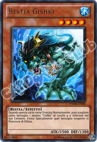 PHSW-IT095 Bestia Gishki rara Unlimited (IT) -NEAR MINT-