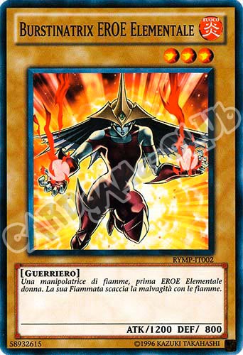 RYMP-IT002 Burstinatrix Eroe Elementale comune Unlimited (IT) -NEAR MINT-
