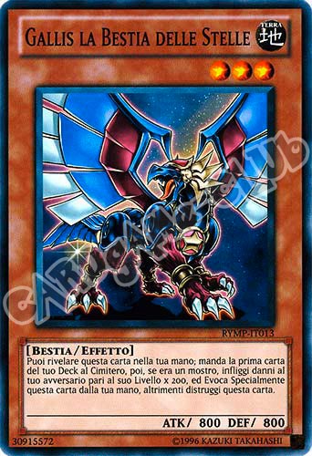 RYMP-IT013 Gallis Bestia delle Stelle comune Unlimited (IT) -NEAR MINT-