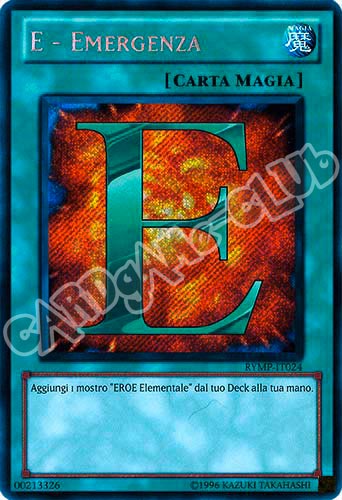 RYMP-IT024 E - Emergenza rara segreta Unlimited (IT) -NEAR MINT-