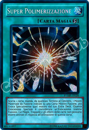 RYMP-IT029 Super Polimerizzazione rara segreta Unlimited (IT) -NEAR MINT-