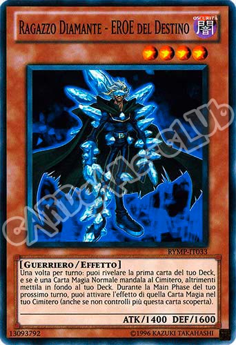 RYMP-IT033 Ragazzo Diamante - Eroe del Destino comune Unlimited (IT) -NEAR MINT-