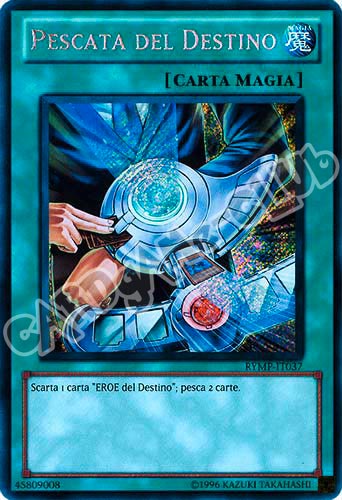 RYMP-IT037 Pescata del Destino rara segreta Unlimited (IT) -NEAR MINT-