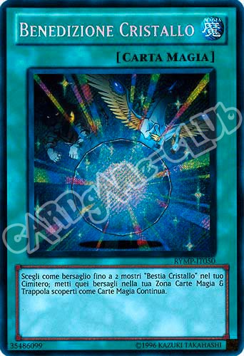 RYMP-IT050 Benedizione Cristallo rara segreta Unlimited (IT) -NEAR MINT-