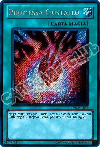 RYMP-IT052 Promessa Cristallo rara segreta Unlimited (IT) -NEAR MINT-