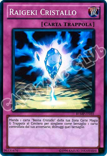 RYMP-IT055 Raigeki Cristallo super rara Unlimited (IT) -NEAR MINT-