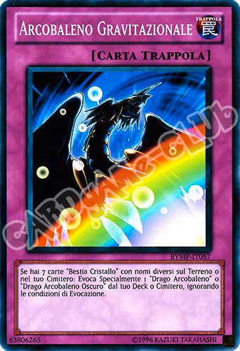RYMP-IT057 Arcobaleno Gravitazionale comune Unlimited (IT) -NEAR MINT-