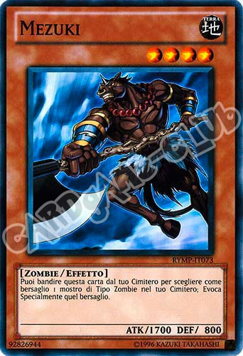 RYMP-IT073 Mezuki comune Unlimited (IT)  -GOOD-