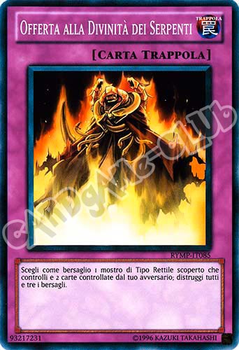 RYMP-IT085 Offerta della Divinita' dei Serpenti comune Unlimited (IT) -NEAR MINT-