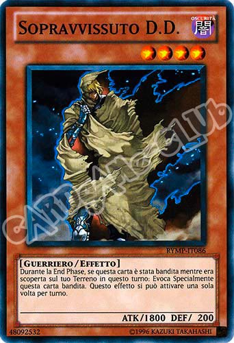 RYMP-IT086 Sopravvissuto D.D. comune Unlimited (IT) -NEAR MINT-