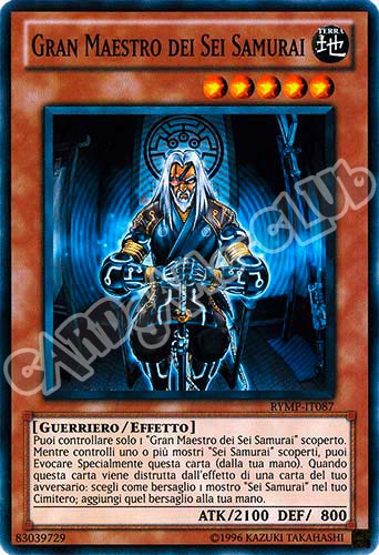 RYMP-IT087 Gran Maestro dei Sei Samurai comune Unlimited (IT) -NEAR MINT-