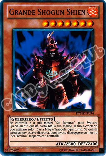 RYMP-IT094 Grande Shogun Shien comune Unlimited (IT) -NEAR MINT-