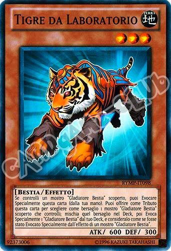 RYMP-IT098 Tigra da Laboratorio comune Unlimited (IT) -NEAR MINT-