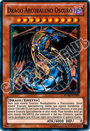 RYMP-IT099 Drago Arcobaleno Oscuro comune Unlimited (IT) -NEAR MINT-
