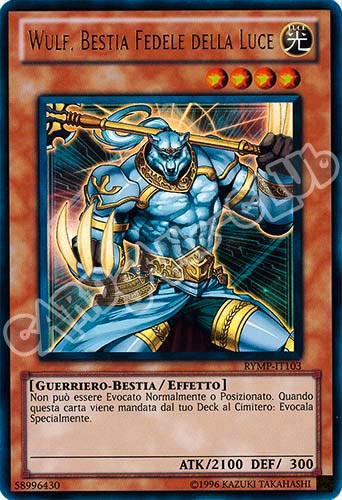 RYMP-IT103 Wulf, Bestia Fedele della Luce ultra rara Unlimited (IT) -NEAR MINT-