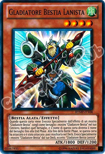 RYMP-IT106 Gladiatore Bestia Lanista comune Unlimited (IT) -NEAR MINT-