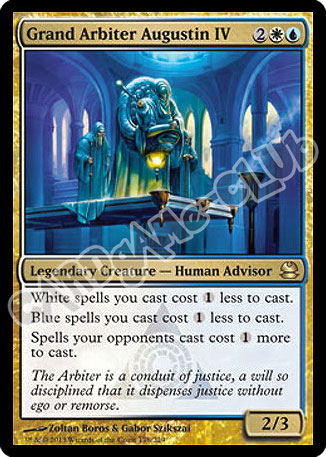 176 / 229 Grand Arbiter Augustin IV rara (EN) -NEAR MINT-