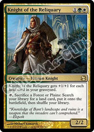 178 / 229 Knight of the Reliquary rara (EN) -NEAR MINT-
