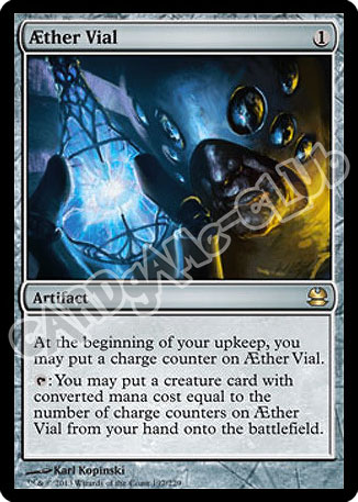 197 / 229 Aether Vial rara (EN) -NEAR MINT-