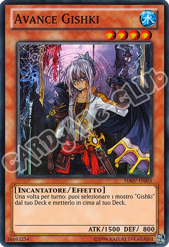 HA07-IT003 Avance Gishki super rara Unlimited (IT) -NEAR MINT-