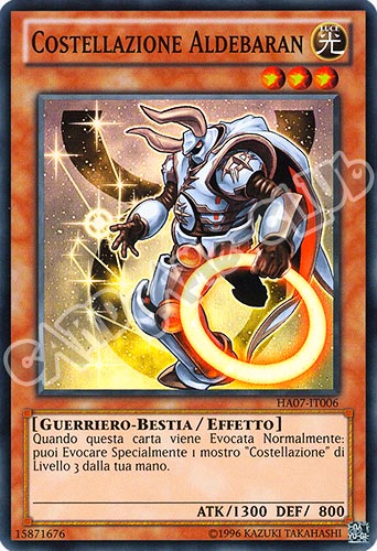HA07-IT006 Costellazione Aldebaran super rara Unlimited (IT) -NEAR MINT-