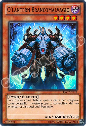HA07-IT014 O'Lantern Brancomalvagio super rara Unlimited (IT) -NEAR MINT-