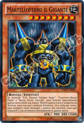 HA07-IT034 Martelloferro il Gigante super rara Unlimited (IT)  -PLAYED-