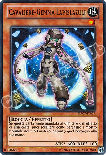 HA07-IT039 Cavaliere-Gemma Lapislazuli super rara Unlimited (IT) -NEAR MINT-