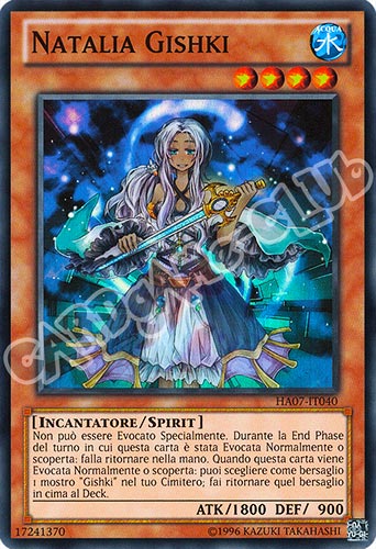 HA07-IT040 Natalia Gishki super rara Unlimited (IT) -NEAR MINT-