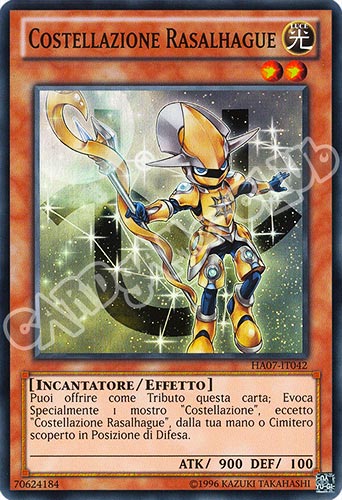 HA07-IT042 Costellazione Rasalhague super rara Unlimited (IT) -NEAR MINT-