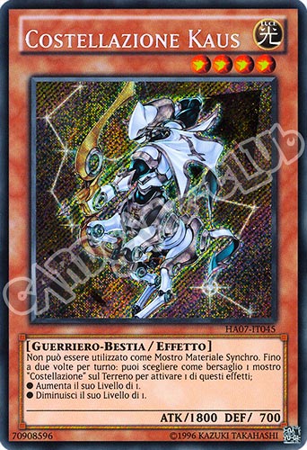 HA07-IT045 Costellazione Kaus rara segreta Unlimited (IT)  -GOOD-