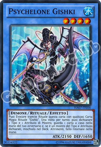 HA07-IT056 Psychelone Gishki super rara Unlimited (IT) -NEAR MINT-