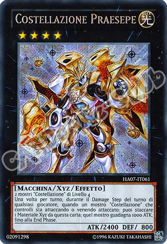 HA07-IT061 Costellazione Praesepe rara segreta Unlimited (IT) -NEAR MINT-