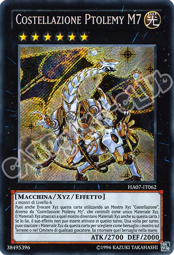 HA07-IT062 Costellazione Ptolemy M7 rara segreta Unlimited (IT) -NEAR MINT-
