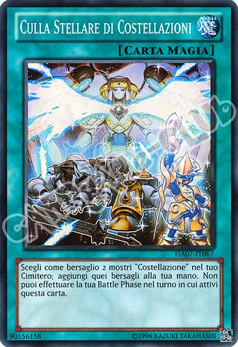 HA07-IT067 Culla Stellare di Costellazioni super rara Unlimited (IT) -NEAR MINT-